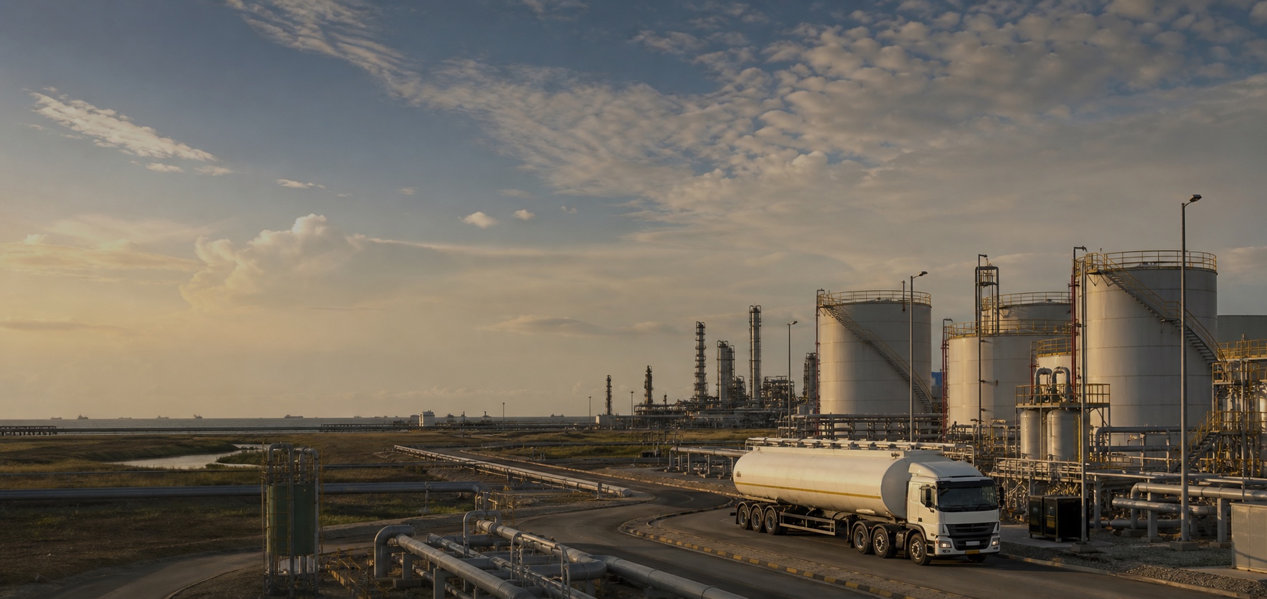 Energy and petroleum storage and distribution terminal
